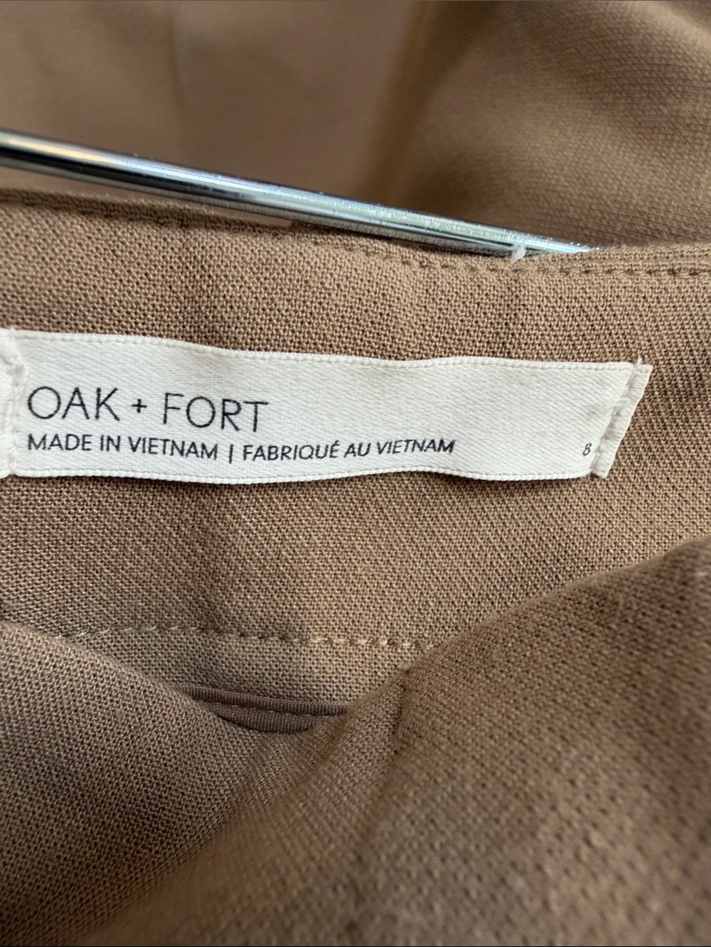Oak + Fort Pleated Wide Leg Trouser - Picture 13 of 16